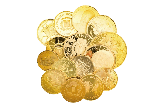 各国の金貨‧銀貨‧記念硬貨